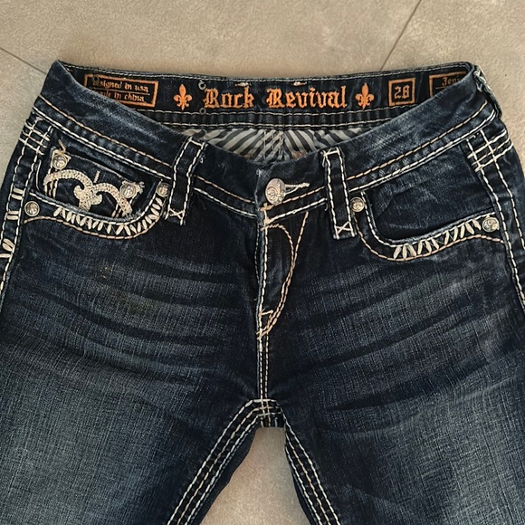 ROCK REVIVAL JEANS (LIKE NEW) - Picture 1 of 6